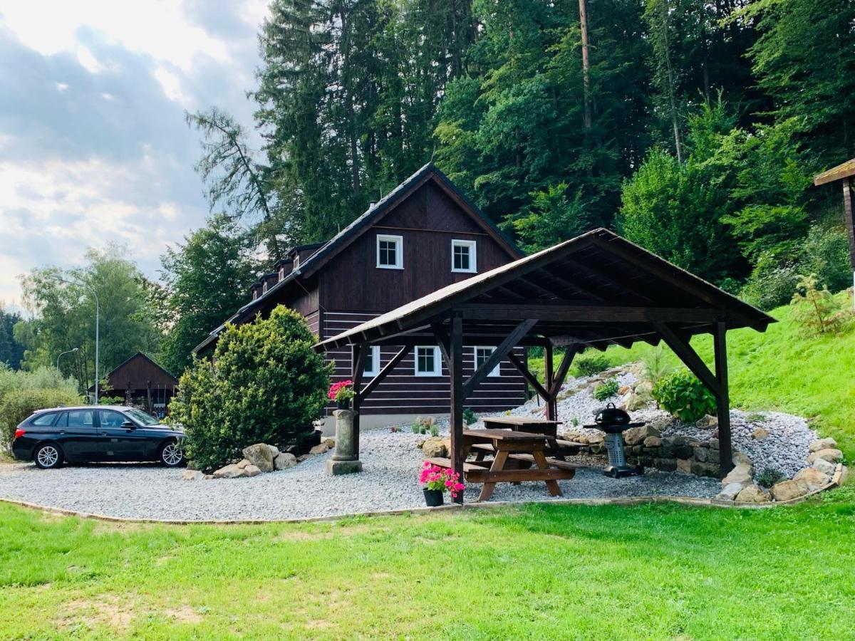 Apartmany Jetrichovice - Ceske Svycarsko ภายนอก รูปภาพ